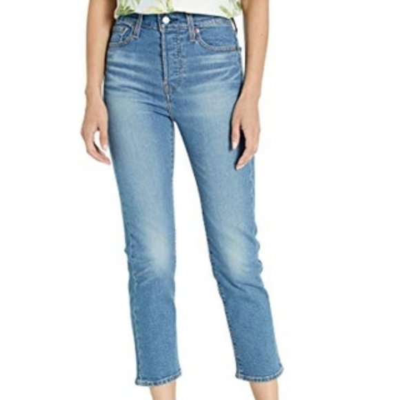 Levi's Wedgie Straight Jeans in Pacific Fade - Picture 1 of 1